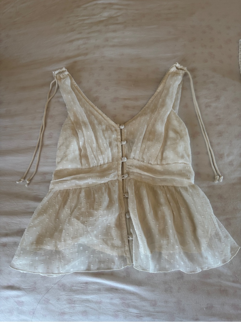 Abercrombie XS white top